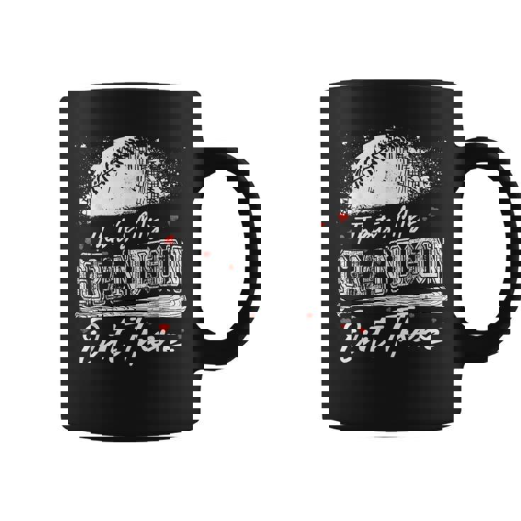 That's My Grandson Out There Grandma Baseball Mother's Day Coffee Mug