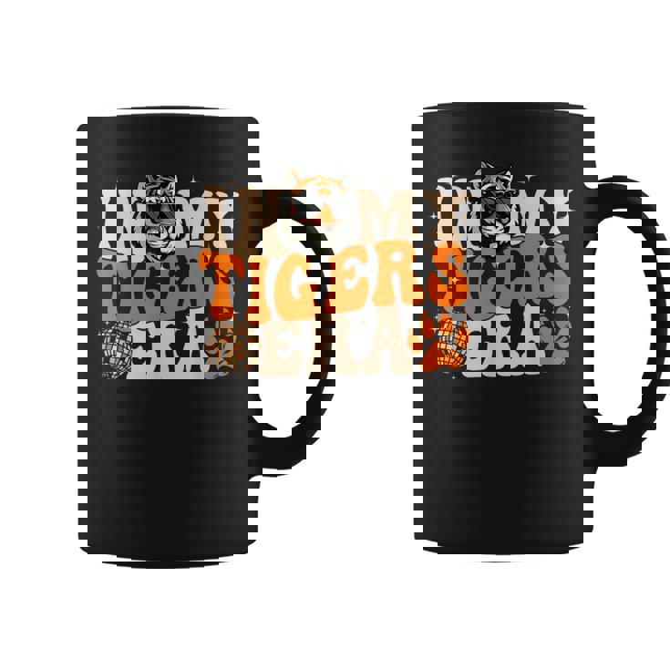 In My Tigers Era Back To School Sports Spirit Tiger Mascot Coffee Mug