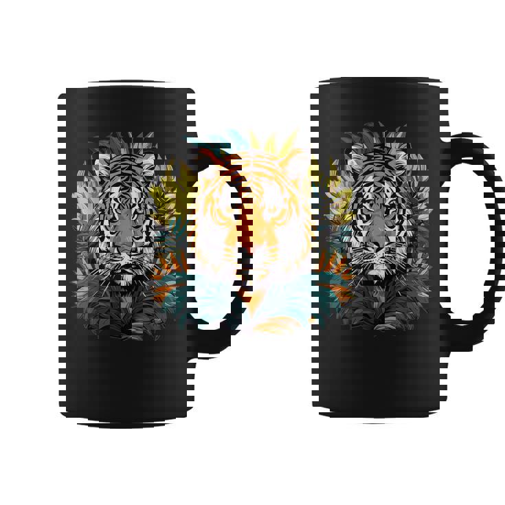 Tigre Colorido I Tigre Para Niños Taza de café