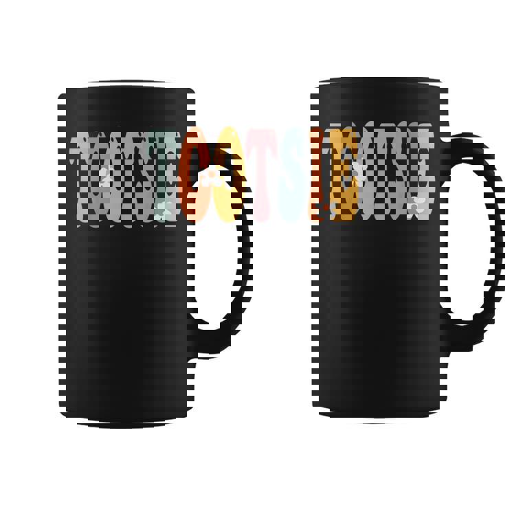 Tootsie Retro Groovy Mom Cute Mother's Day Grandma Coffee Mug