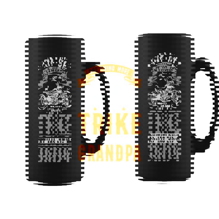 Triker Moto Trike Motortrike Motivo Para El Abuelo Trike Taza de café