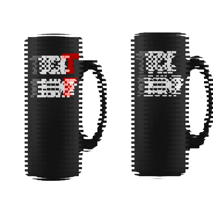 Tuck Frump Divertido Anti-Donald Trump Donald Trump Taza de café