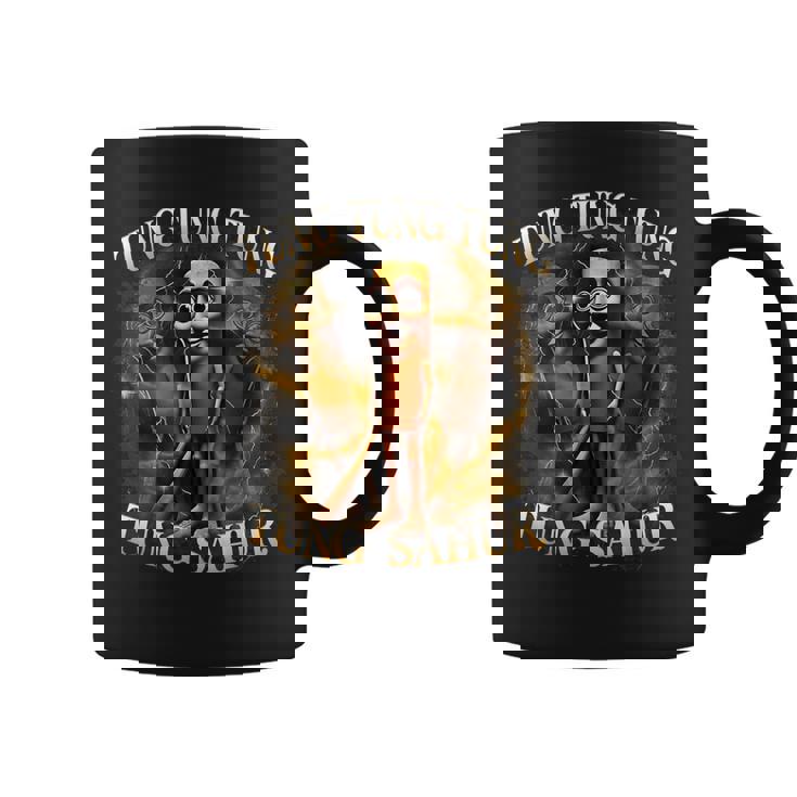 Tung Tung Tung Sahur Meme Brainrot Humor Gen Z Coffee Mug