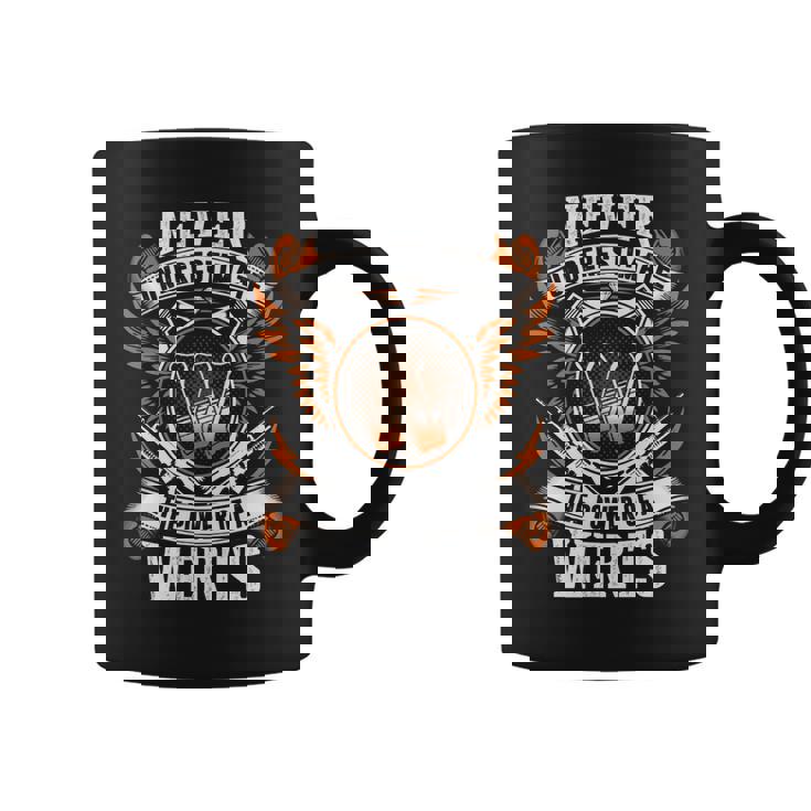 Never Underestimate The Power Of Werts Werts Name Coffee Mug