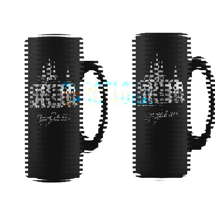 Vacaciones De Primavera En Barcelona Travel 2025 Sin Mangas Taza de café
