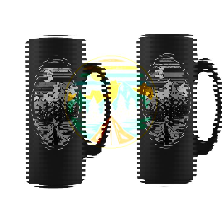 Vacaciones Montañaintage Para Montañeros Y Excursionistas Taza de café