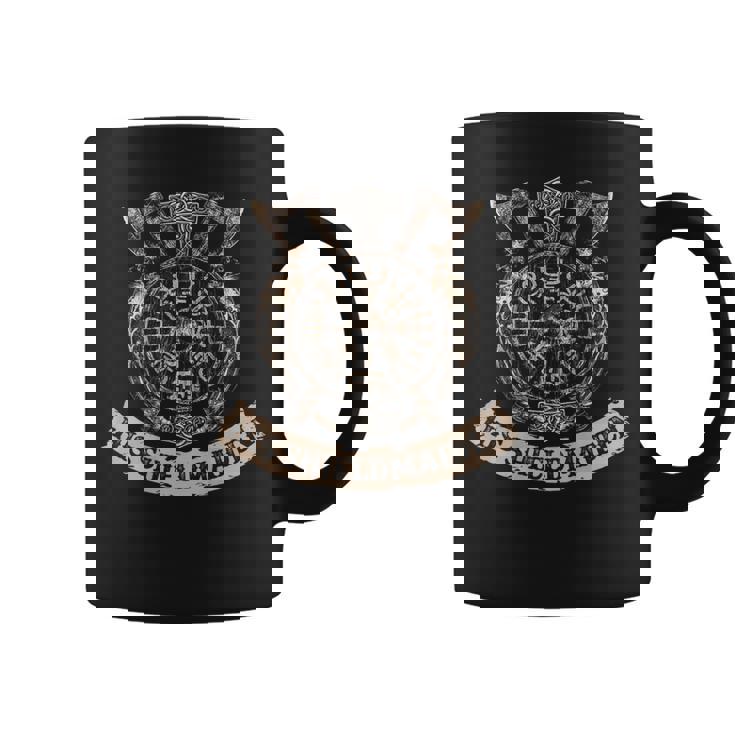 Her Viking His Shieldmaiden Couple Graphic Print Coffee Mug