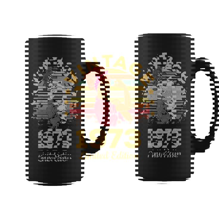 Vintage 1973 Made In 1973 48Th Birthday 48 Years Taza de café