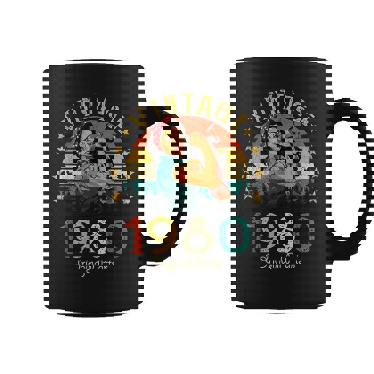 Vintage 1980 45 Años Cumpleaños Regalo Original 1980 Taza de café