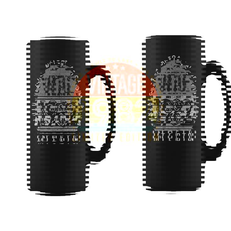 Vintage 1982 Edición Limitada Retro Hecho En 1982 Hombres Es Taza de café