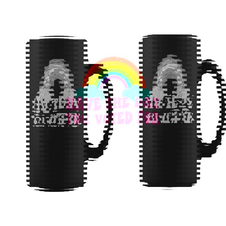 Vintage Have The-Day You Voted For Retro Rainbow Coffee Mug