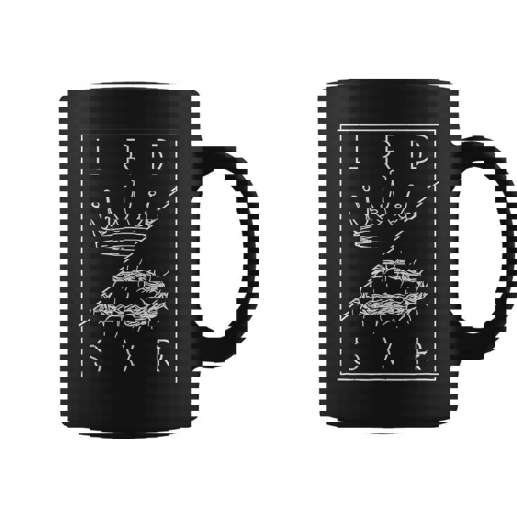 Vintage Jesus Christian King Crown Svr & Lrd Lord & Savior Coffee Mug