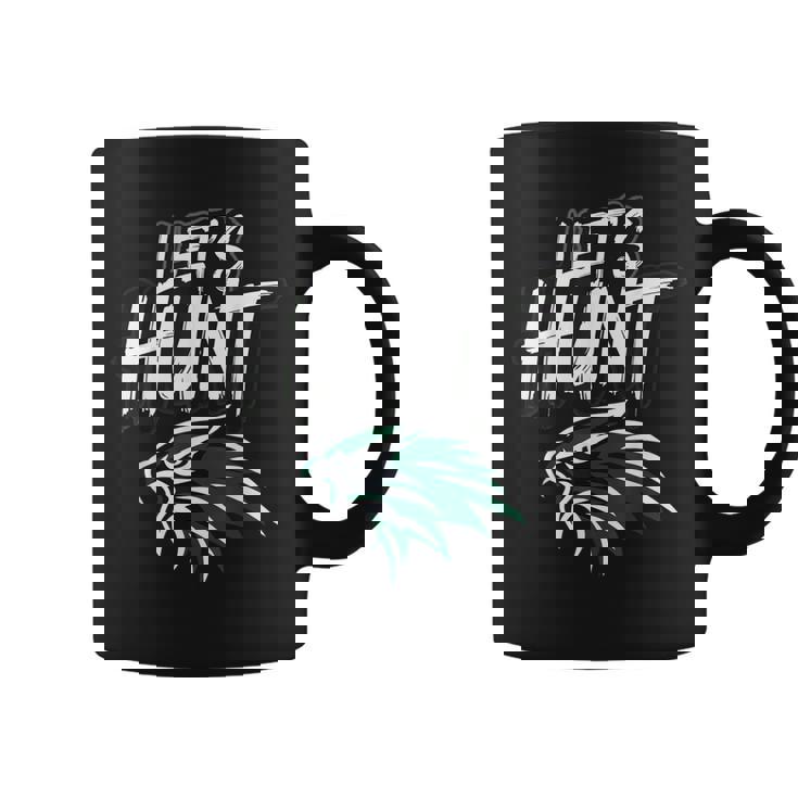 Vintage Let’S Hunt Eagles Retro Hunting Coffee Mug