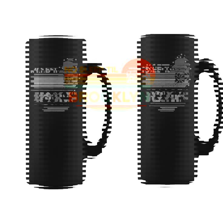 Vintage No Sleep Til Brooklyn Retro Brooklyn Coffee Mug