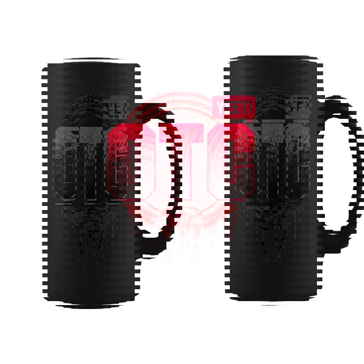 Vintage Otc Yeet Apparel -Adults Black Small Classic Fit Crew Neck Short Sleeve Coffee Mug