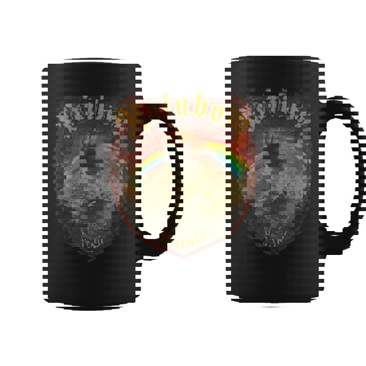 Vintage Rainbow Rising 70S Music Demon Hard Rock Coffee Mug