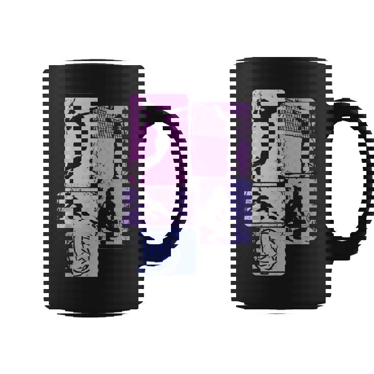 Voleibol Chica Es Jóvenes Chicas Jugadora Taza de café