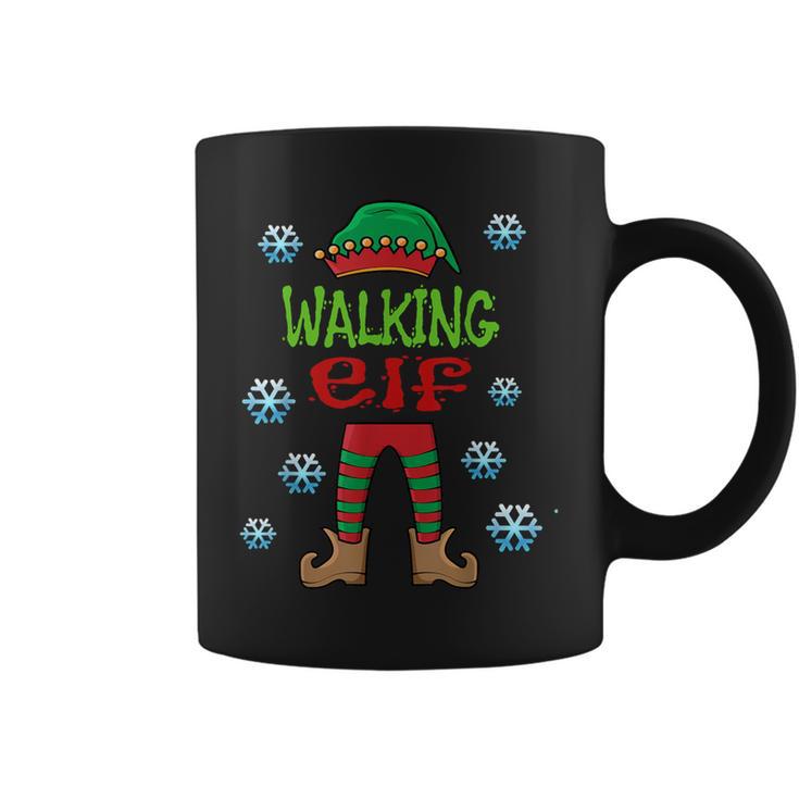 Walkers Lazy Christmas Costume Walking Elf Graphic Print Coffee Mug