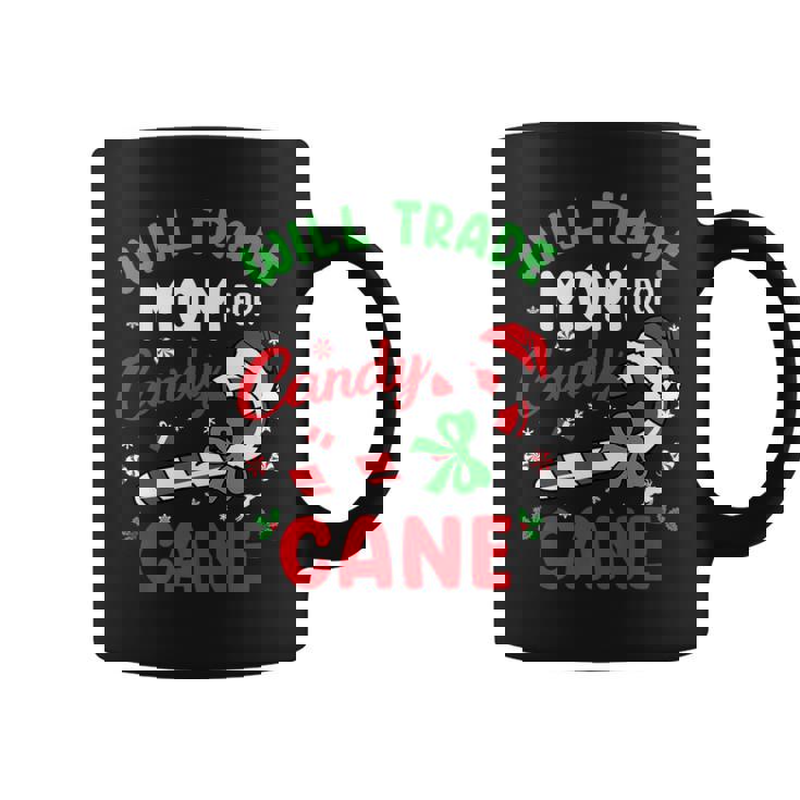 Will Trade Mom For Candy Cane Boys Girls Christmas Premium Graphic Print Coffee Mug