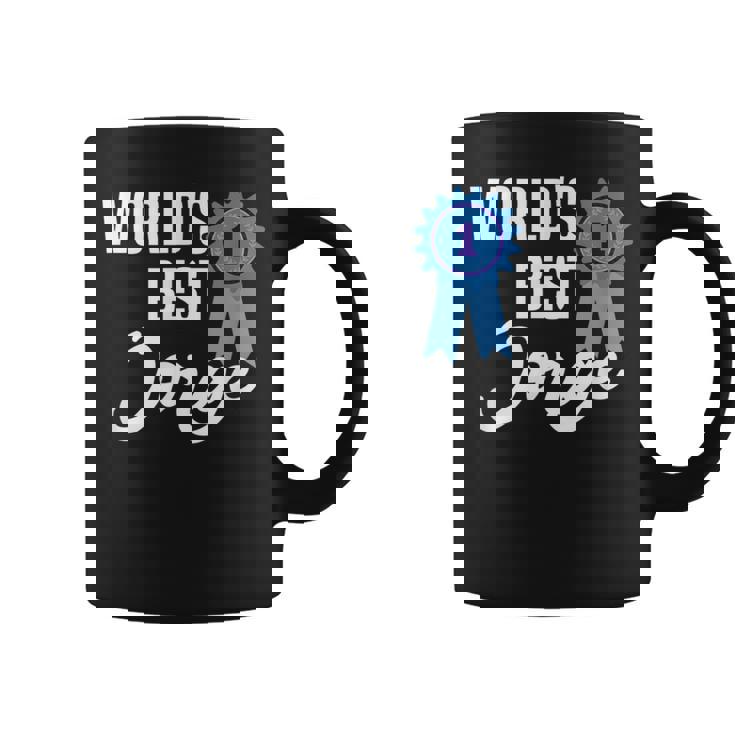World's Best Jorge Primer Nombre Taza de café
