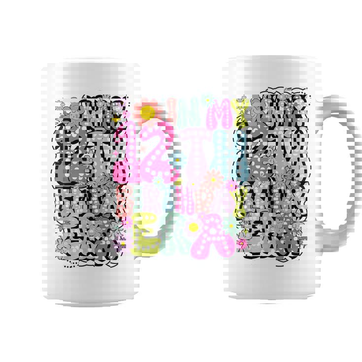 In My 12Th Birthday Era 12 Year Old Birthday Girls Groovy Coffee Mug