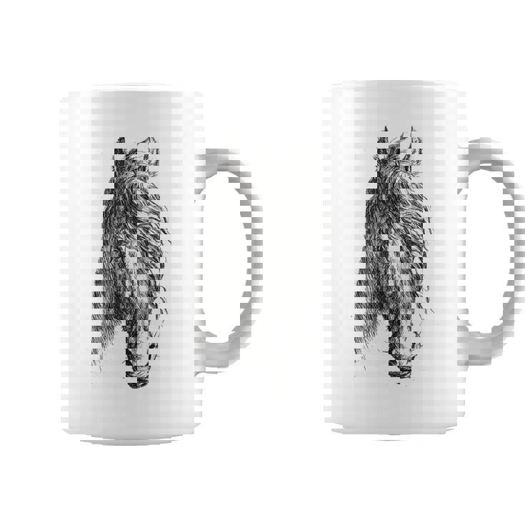 Amantes Del Caballointage Equitación Amantes Taza de café