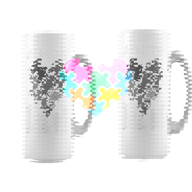 Autism ADHD Mom Awareness Orange Ribbon Support Graphic Tank Top Graphic Print Coffee Mug