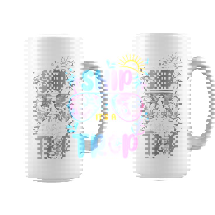 Aw Ship It's A Girls Trip Cruise Squad Matching Coffee Mug