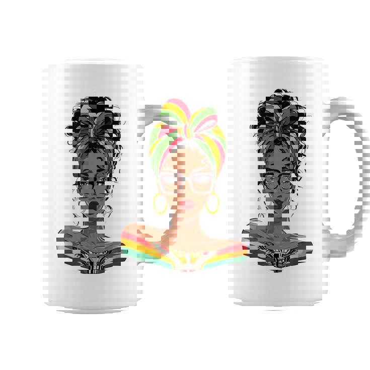 Black History Month African American Junenth Girls Coffee Mug