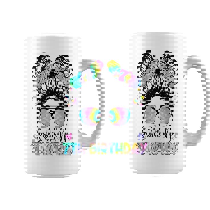Bruh It's My 7Th Birthday 7 Year Old Birthday For Girl Coffee Mug