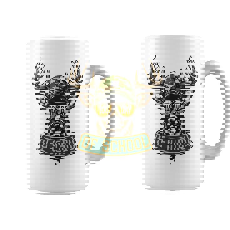 Bucked' 100 Days Of School Deer Student Boys Girls 100Th Day Coffee Mug