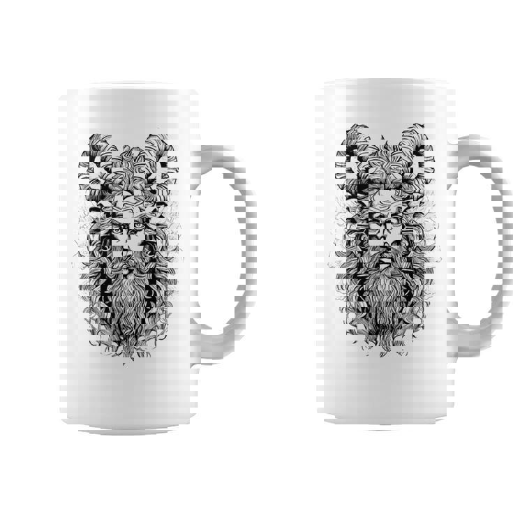 Cernunnos Viking God Of Norse Mythology Pagan Wicca Celtic Graphic Print Coffee Mug