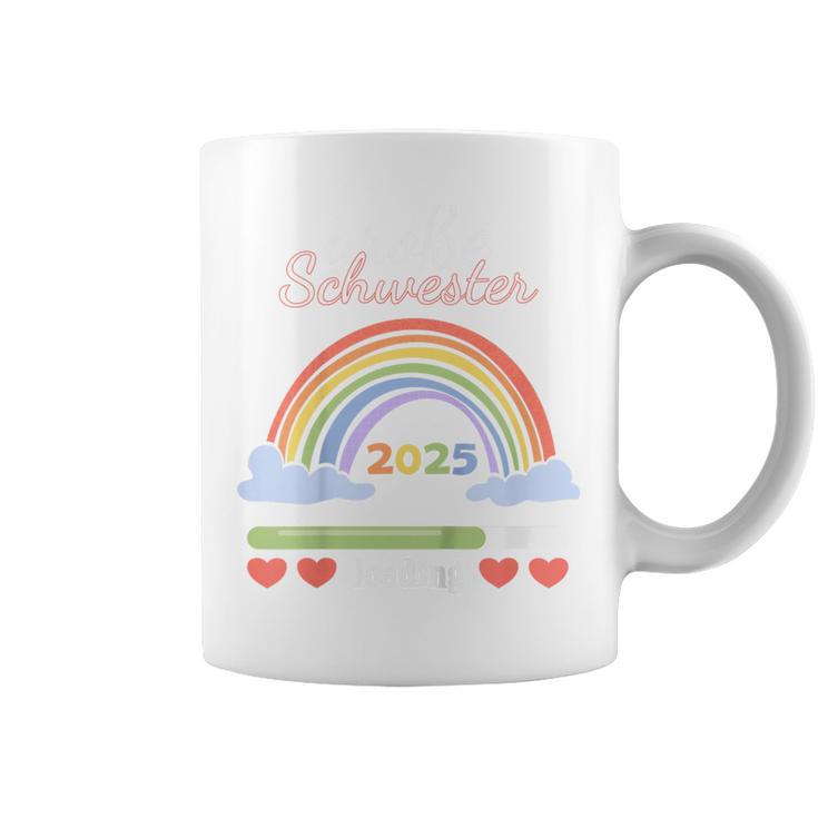 Children's Rainbow Ich Werde Große Schwester 2025 Tassen