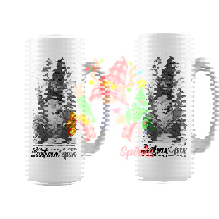 Christmas Spirits Gnome With Wine Family Christmas Women Graphic Print Coffee Mug