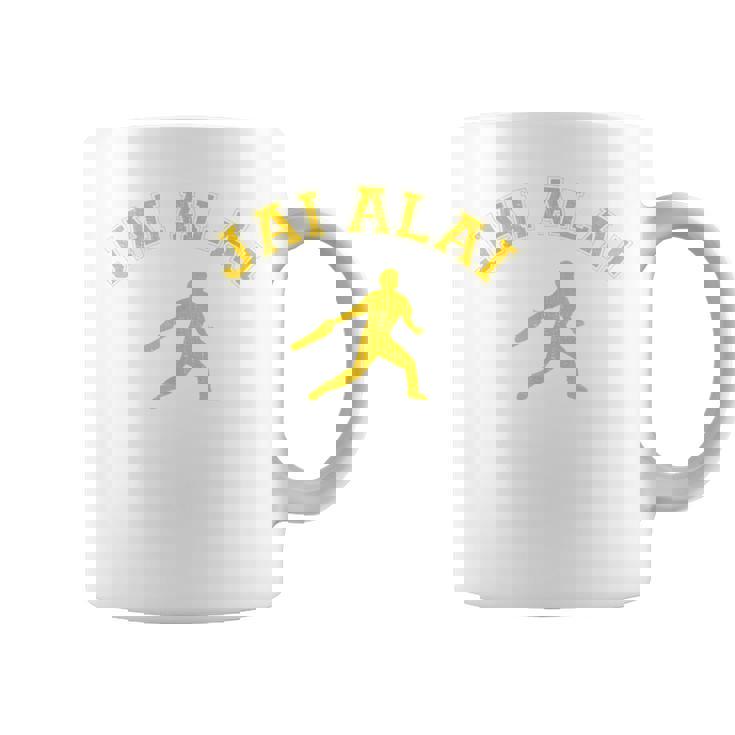 Clásico Estilo Universitario Jai Alai Sport Taza de café