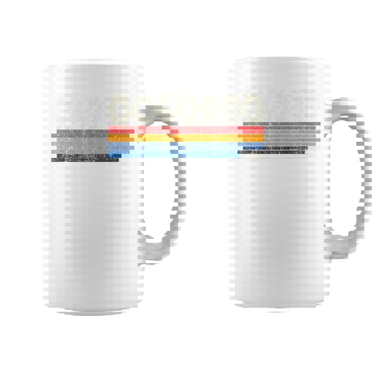 Cogorno Italia Retro 70S 80S Style Taza de café