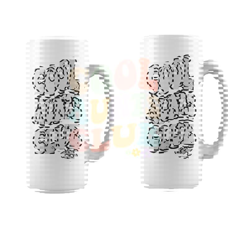 Cool Aunts Clubintage Floral Colorido Cool Aunts Club Aunt Taza de café