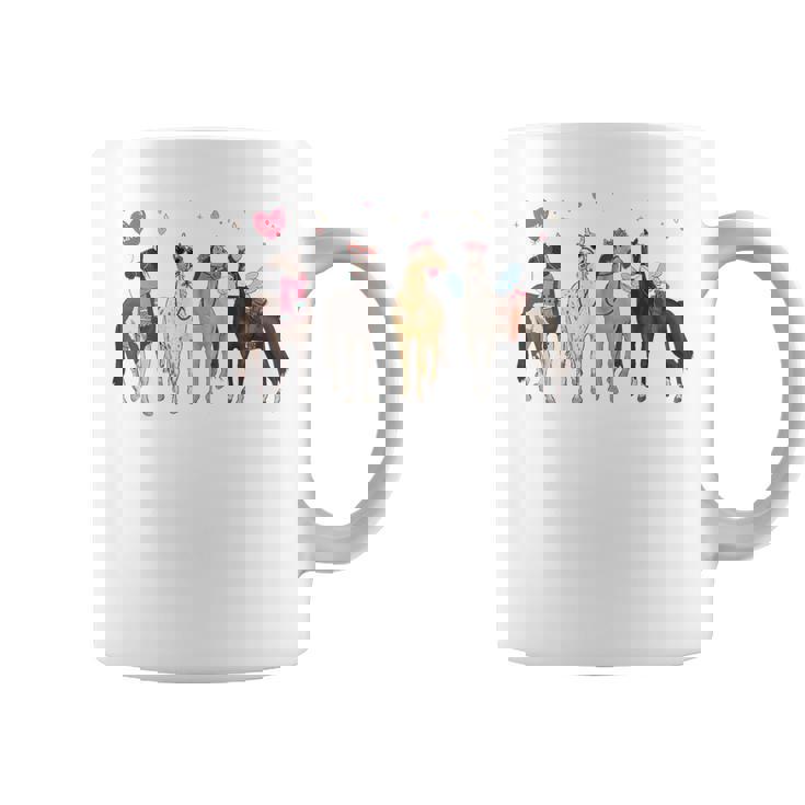 Cute Horse Valentine Valentines Day Horse For Girls Coffee Mug