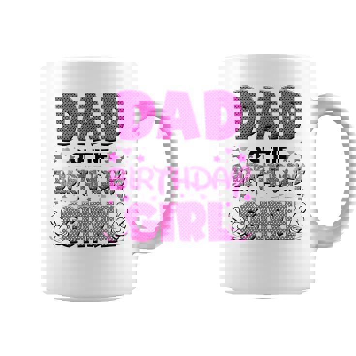 Dad And Mom Of The Birthday Girl Family Party Decorations Coffee Mug