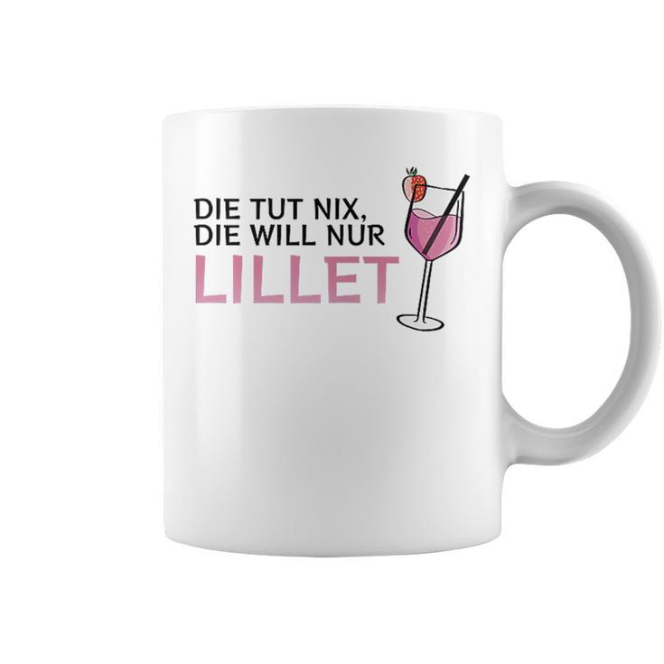 Die Tut Nix Die Will Nur Lillet Fan Summer Cocktail Party Tassen