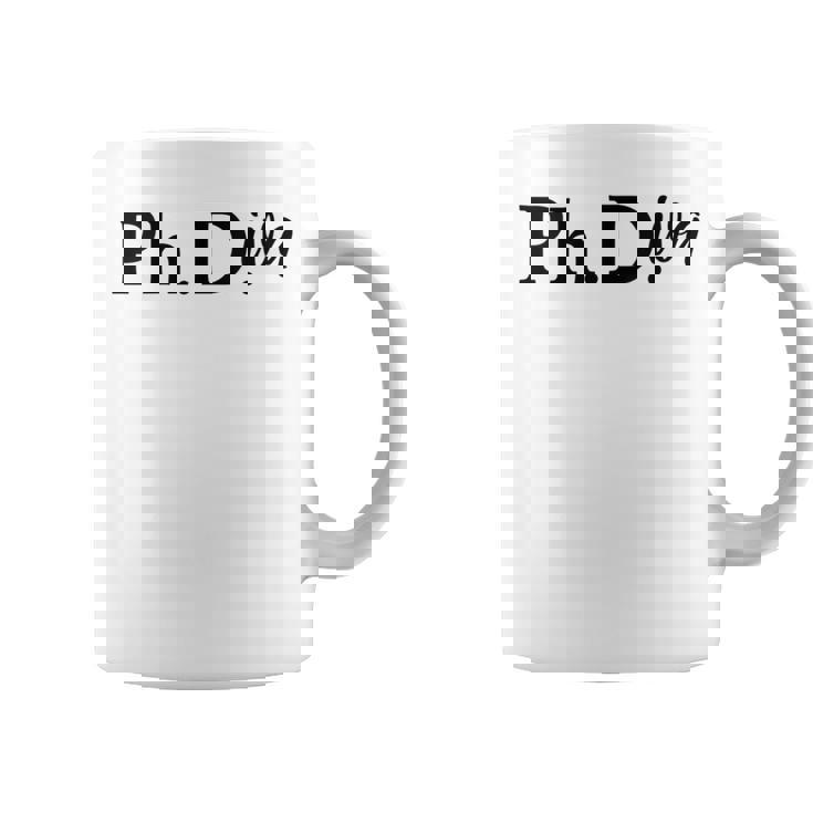 Doctorado Regalo De Graduación Es Doctorado Phdiva Cuello Taza de café