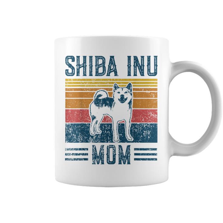 Dog Shiba Inu Mom -Intage Shiba Inu Mom Gray Tassen