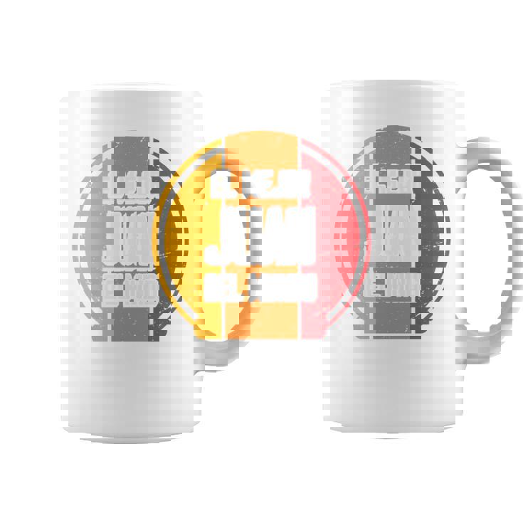 El Mejor Juan Del Mundo Divertido Nombre Juan Manga Larga Taza de café