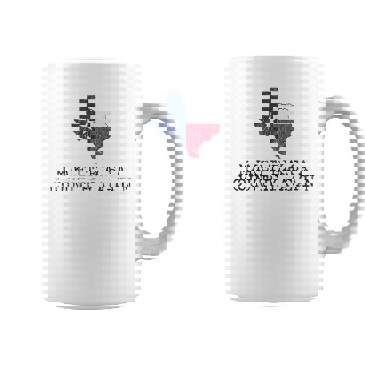 Faites Du Texas Un Pays À Nouveau Graphisme Amusant Noir Idée Cadeau Tasse