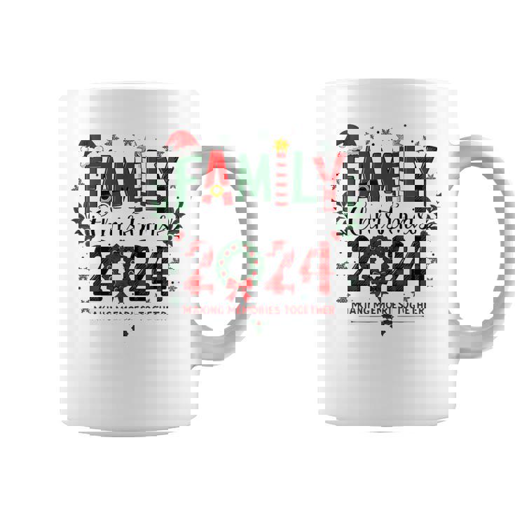 Family Christmas 2024 Making Memories Together Family Trip Coffee Mug