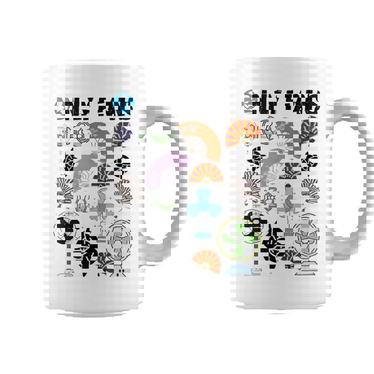 Only Fans Set entilators & Fans Silly Meme Sin Mangas Taza de café