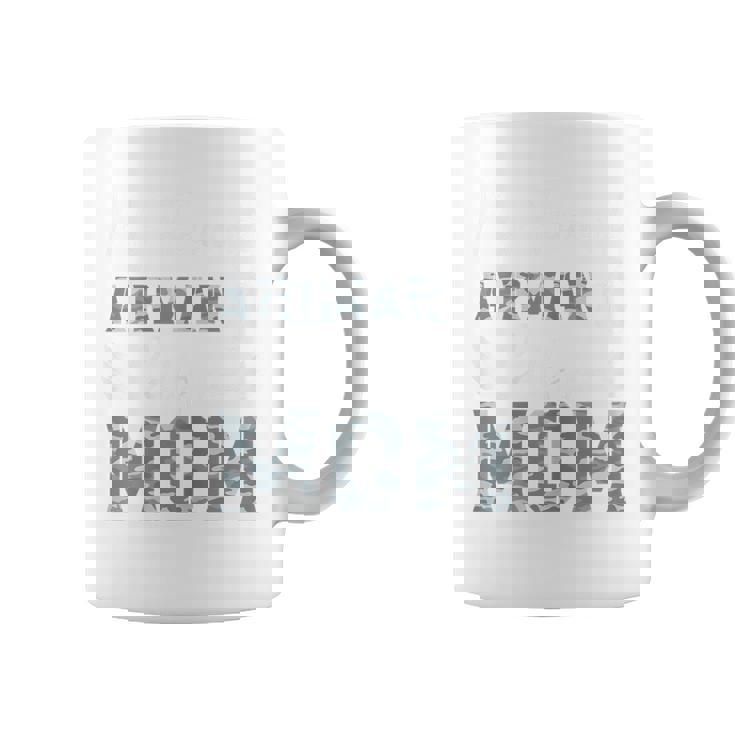 My Favorite Airman Calls Me Mom Air Force Soldier Mother Coffee Mug