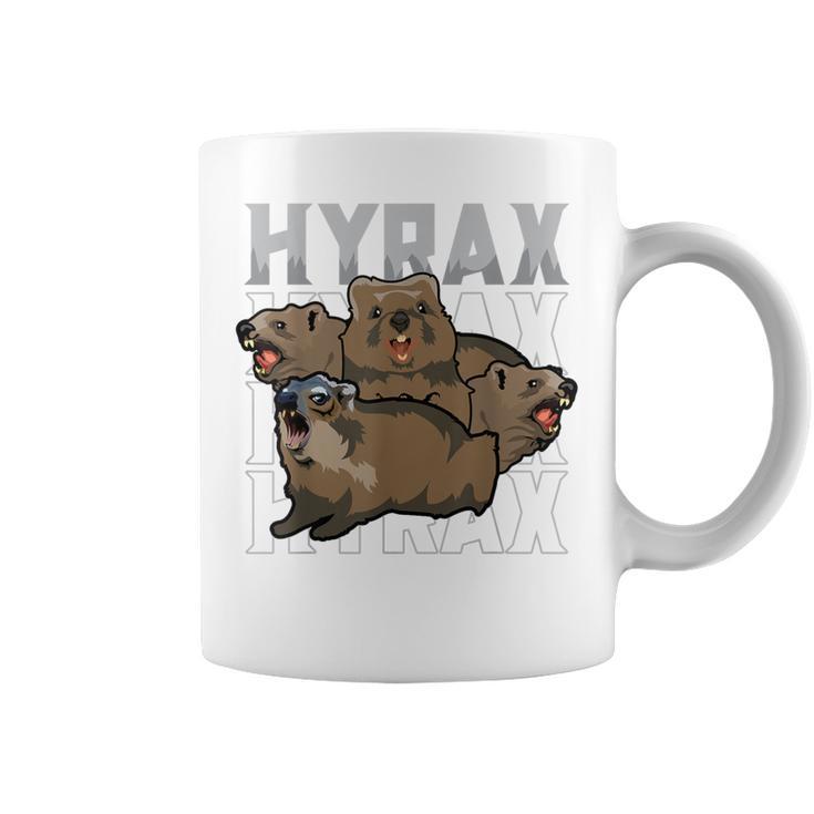 Rock Hyrax Meme Dassie Cute Animal Lover Gray Tassen