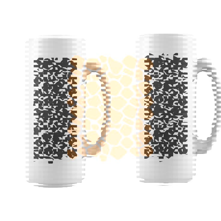 Giraffe Print Lazy Halloween Costume Idea Graphic Print Coffee Mug