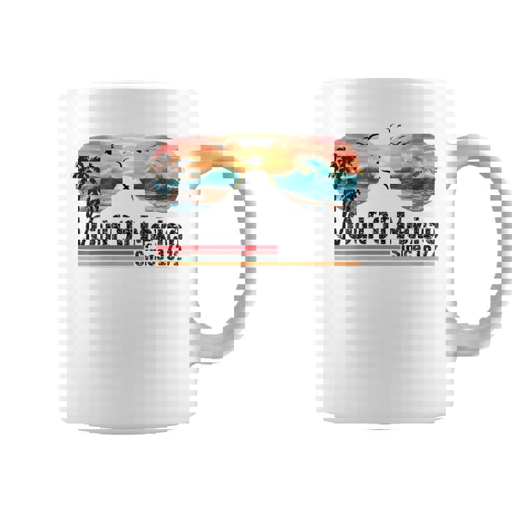 Golfo De México Desde 1672 Divertidas Gafas De Sol Retrointage Playa Cuello Taza de café